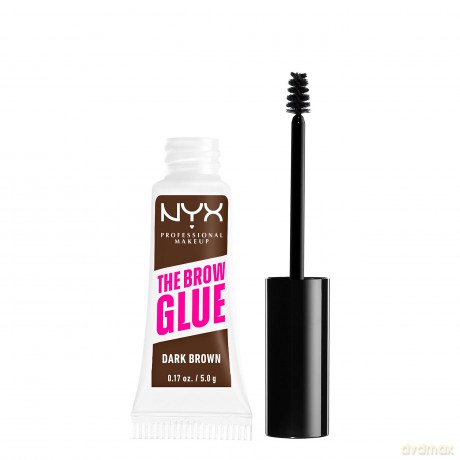NYX Professional Makeup - The Brow Glue Instant Styler - Dark Brown