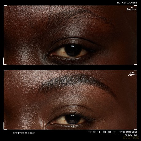 NYX Professional Makeup - Thick It. Stick It! Brow Mascara - Black