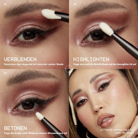 NYX Professional Makeup - Ultimate Color Palette - Warm Neutrals - 16-Pan