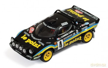 IXO Lancia Stratos HF #4 A. Mahe [ZABAWKA]