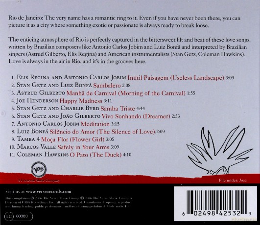 Rio For Lovers [CD]