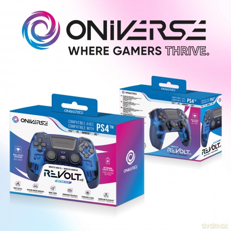 Oniverse - Wireless Controller Revolt V2 BT Wasp - PS4 (Blue)