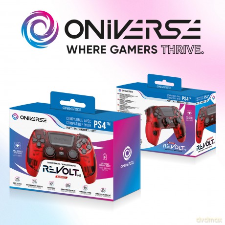 Oniverse - Wireless Controller Revolt V2 BT Wasp - PS4 (Mars Red)