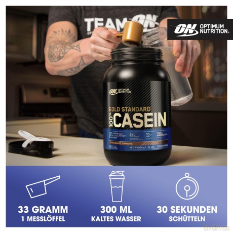 Optimum Nutrition - 100% Gold Standard Casein - Strawberry Delight - 2LB