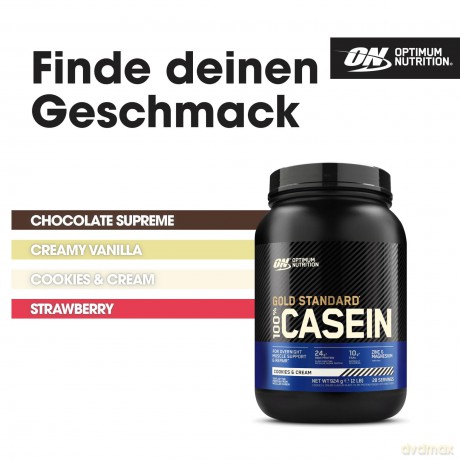 Optimum Nutrition - 100% Gold Standard Casein - Strawberry Delight - 2LB