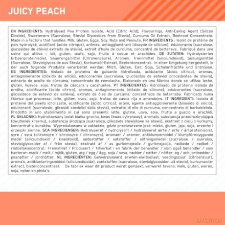 Optimum Nutrition - Clear Protein 100% Plant Protein Isolate - Juicy Peach