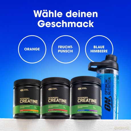 Optimum Nutrition - Creatine - Blue Raspberry - 360 g