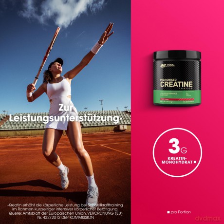 Optimum Nutrition - Creatine Fruit Punch - 247.5G