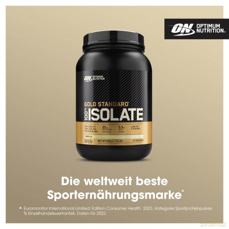 Optimum Nutrition - Gold Standard 100% Isolate - Vanilla