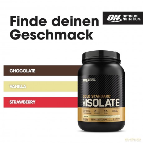 Optimum Nutrition - Gold Standard 100% Isolate - Vanilla