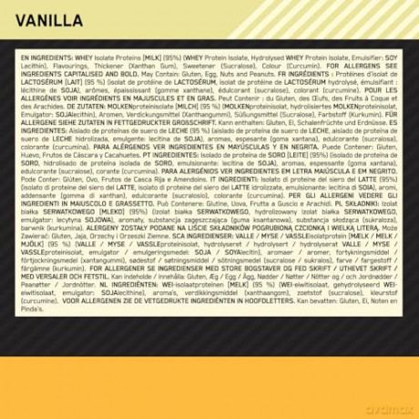 Optimum Nutrition - Gold Standard 100% Isolate - Vanilla