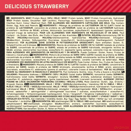 Optimum Nutrition - Gold Standard 100% Whey - Delicious Strawberry