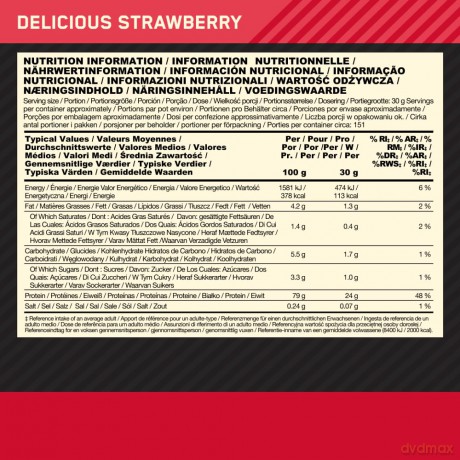 Optimum Nutrition - Gold Standard 100% Whey - Delicious Strawberry