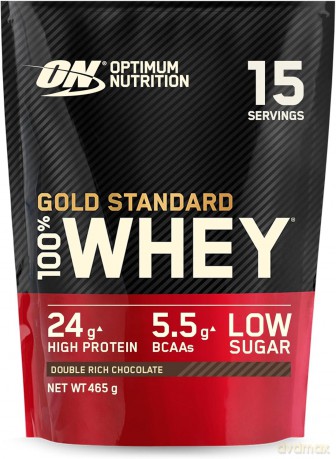 Optimum Nutrition - Gold Standard 100% Whey - Double Rich Chocolate - 465 g