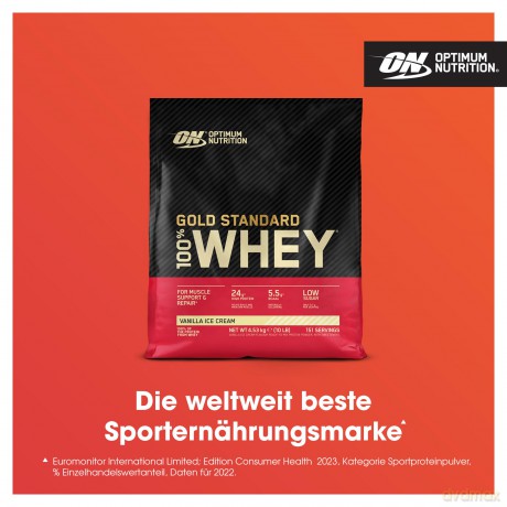 Optimum Nutrition - Gold Standard 100% Whey - Vanilla Ice Cream