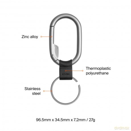 Orbitkey - Clip Mini - Silver