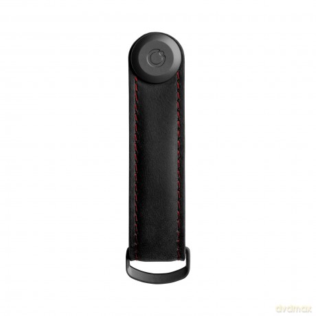 Orbitkey - Crazy Horse Leather Key Organiser - Obsidian Red