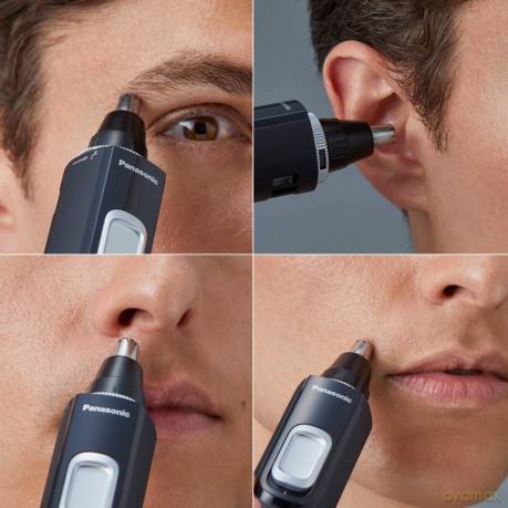 Panasonic - Nose Trimmer With Vacum ER-CKN2-A301