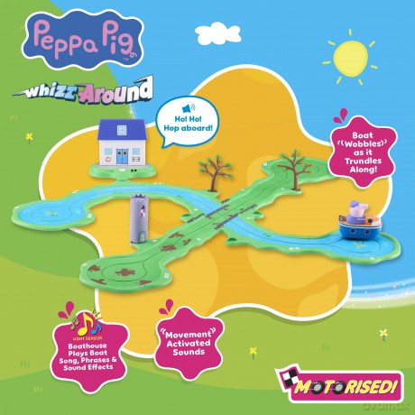 Peppa Pig - Whizz Around Bobbing Along Boat Trip (08345)