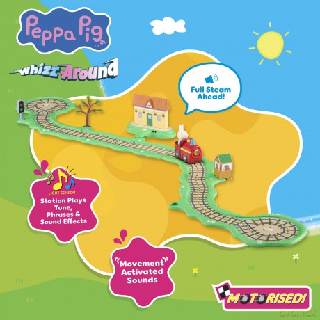 Peppa Pig - Whizz Around Clickety Clack Train (8344)