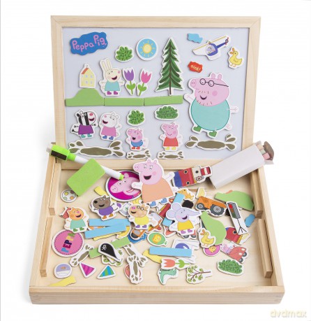 Peppa Pig - Wooden Magnetic Blackboard (32255)