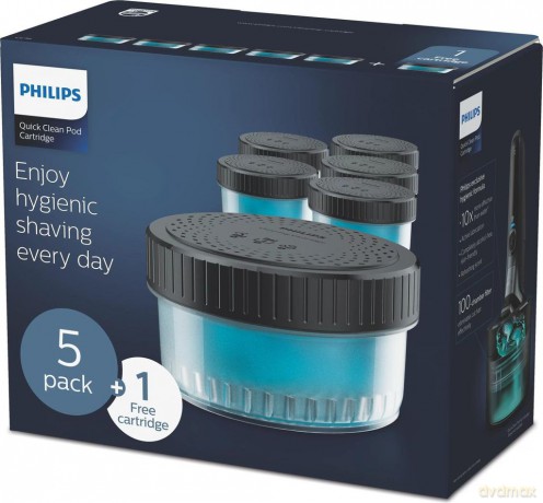 Wkład czyszczący Philips - Quick Clean Pod Cartridge - 5+1 Pack
