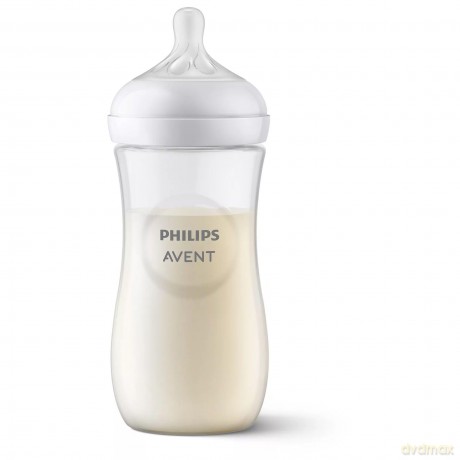 Philips Avent - Baby Bottle, 1 Bottle, 11oz/330ml, fast Flow Nipple, 6m+