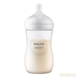 Philips Avent - Baby Bottle, 1 Bottle, 9oz/260ml, medium Flow Nipple, 3-6m