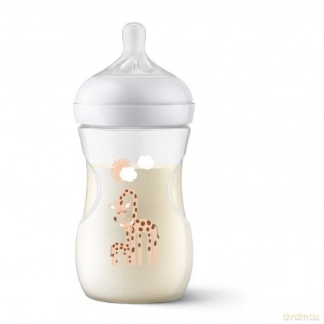 Philips Avent - Baby Bottle, 1 Bottle, 9oz/260ml, medium Flow Nipple, 3-6m