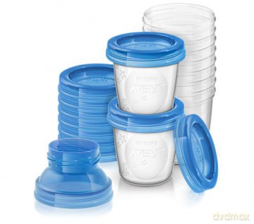 Philips Avent - Breast Milk Storage Containers 10 pieces