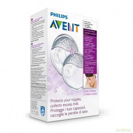Philips Avent - Comfort breast shell set, 2 pcs