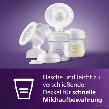 Philips Avent - Double Breast Pump Kit, Comfortable silicone cushion