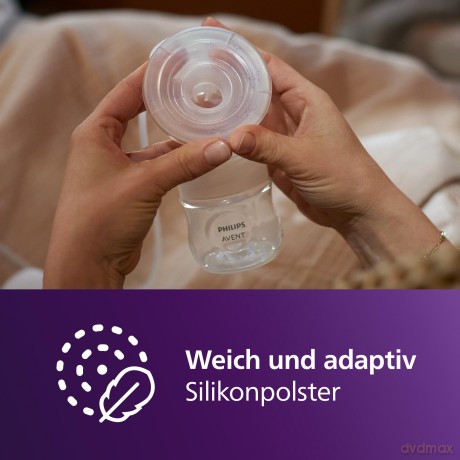 Philips Avent - Double Breast Pump Kit, Comfortable silicone cushion