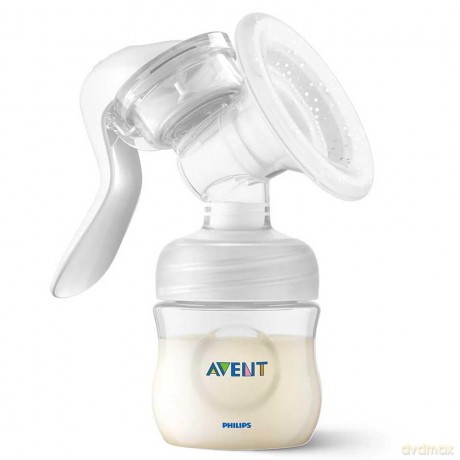 Philips Avent - Manual breast pump for comfortable expressing, regular set