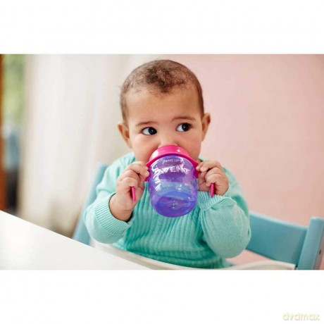Philips Avent - Spout cup, 6m+, purple