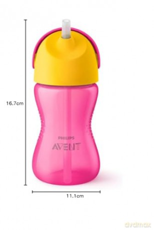 Philips Avent - Straw Cups, Bendy straw cup, 300ml/10oz, 12m+, 1-pack