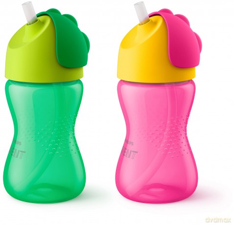 Philips Avent - Straw Cups, Bendy straw cup, 300ml/10oz, 12m+, 1-pack