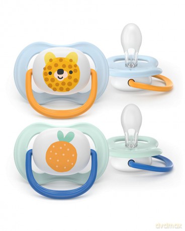 Philips Avent - Ultra air soother, 0-6m, Green/Blue