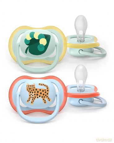 Philips Avent - Ultra air soother, 0-6m, Light green/light blue