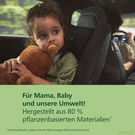 Philips Avent - Ultra soft soother, 18+m, lyserd/orange