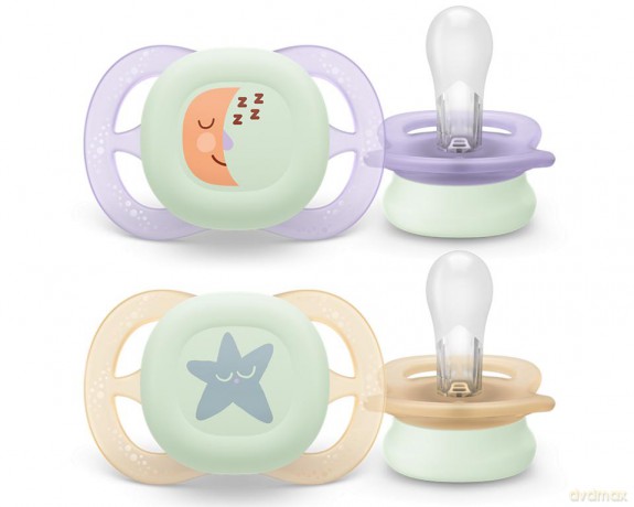 Philips Avent - Ultra start, 0-2m, Nighttime, Light pink/ Light Yellow