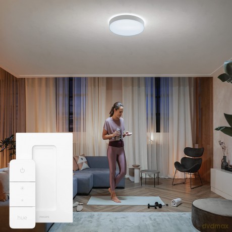 Philips Hue - Enrave Ceiling Lamp Large - 42,5 cm - White Ambiance