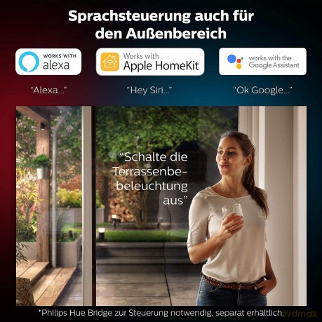 Philips Hue - Resonate Wall Light - Hue Outdoor