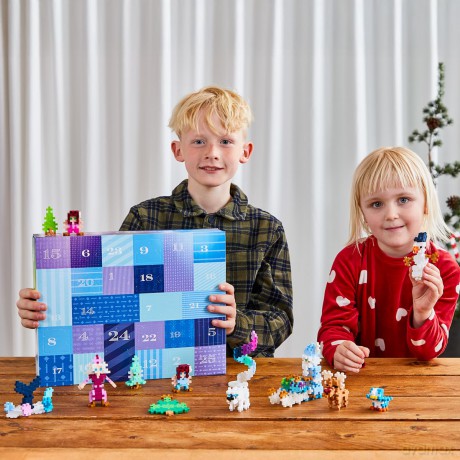 Plus-Plus - Advent Calendar: Santa's Northern Lights Adventure (4337)
