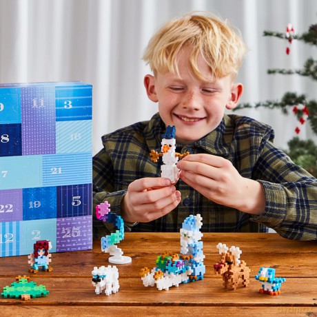 Plus-Plus - Advent Calendar: Santa's Northern Lights Adventure (4337)