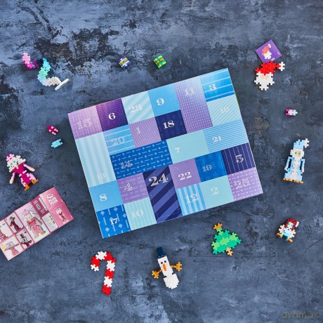Plus-Plus - Advent Calendar: Santa's Northern Lights Adventure (4337)
