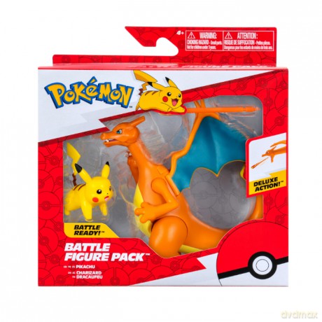 PokŠmon - Figure Set 2 PK Charizard and Pikachu (PKW3459)
