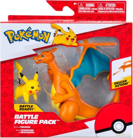 PokŠmon - Figure Set 2 PK Charizard and Pikachu (PKW3459)
