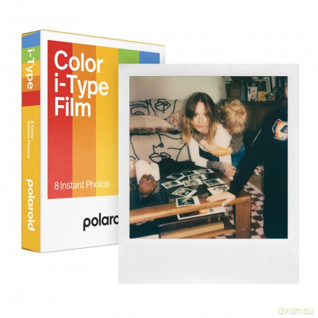 Polaroid - Now Gen 3 Purple Bundle With Color Film (8 photos)