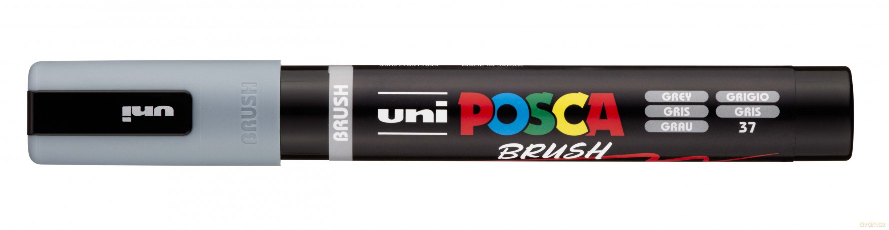 Posca - Brush PC-5BR - Grey (401506-95)